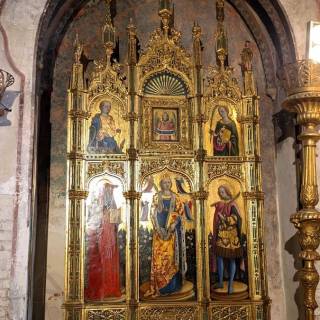 Полиптих Святая Сабина, Виварини Антонио, 1443 г. Церковь Сан Закария