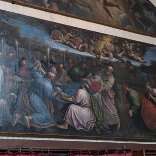 Положение Девы Марии во гроб, Бассано Леандро, 1600 г. Церковь Сан Закария