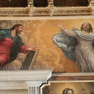 Преображение Христа, Робусти Доменико, 1615 г. Дворец Дожей