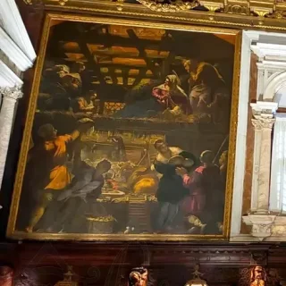 Поклонение пастухов, Тинторетто, 1578-81 г. Скуола Сан-Рокко