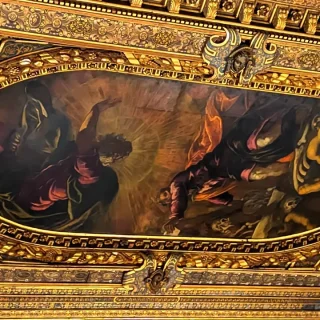 Видение Иезекииля, Тинторетто, 1577-78 г. Скуола Сан-Рокко