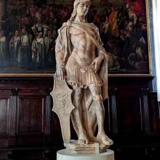 Щитоносец / Марс, Риццо Антонио, 1485 г. Дворец Дожей