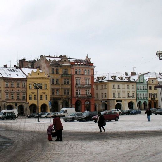 Большая площадь (Velke náměstí) в Градец Кралове