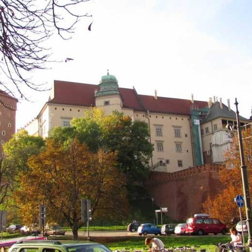 Замок Вавель (Wawel) в Кракове, первые впечатления