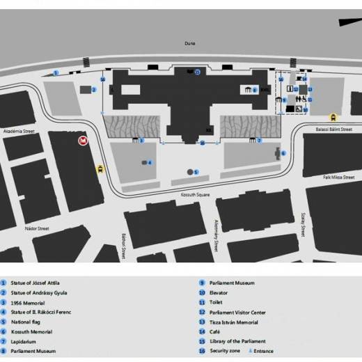 Архитектура и интерьеры Парламента Венгрии.