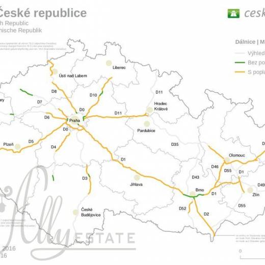 Виньетка для проезда по автострадам Чехии