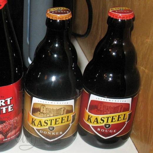 Бельгийский эль Kasteel Donker и Kasteel Rouge