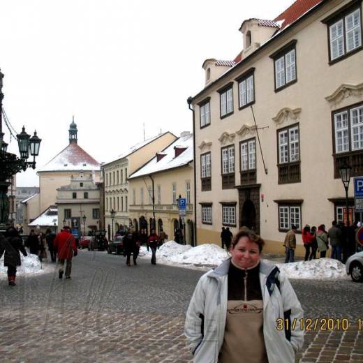 Лоретанская улица (Loretánská), Градчаны, Прага.