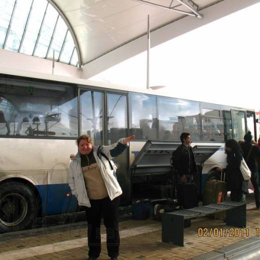 Из Праги в Градец-Кралове на автобусе.