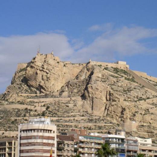 Крепость Санта Барбара  (Castillo de Santa Barbara) история с географией. Средние века.