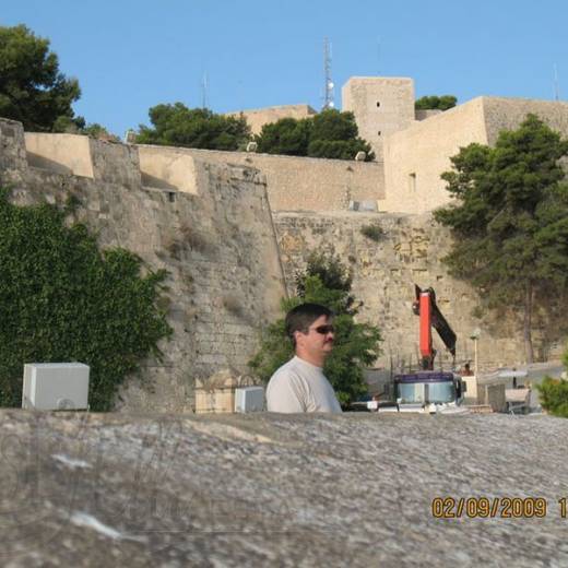 Крепость Санта Барбара  (Castillo de Santa Barbara) история с географией. Средние века.