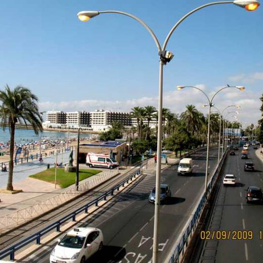 Как попасть на пляж Playa Postiguet, Аликанте.