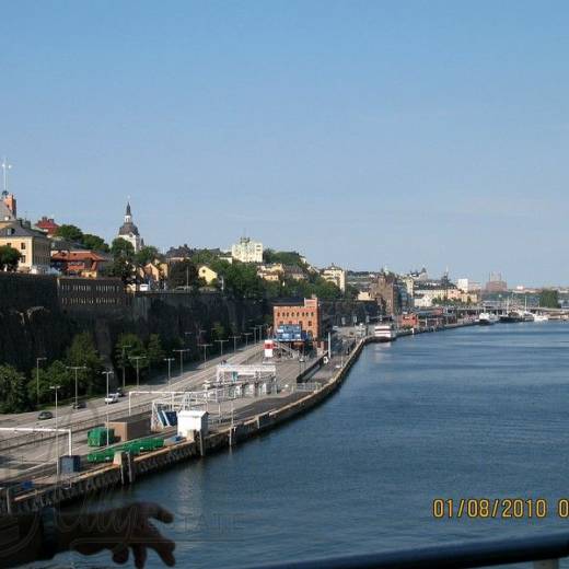 Район Сёдермальм (Södermalm) в Стокгольме.