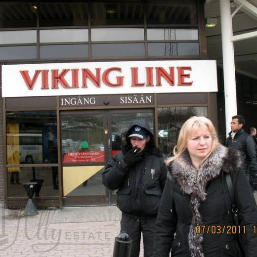 Терминал Viking Line в Стокгольме.