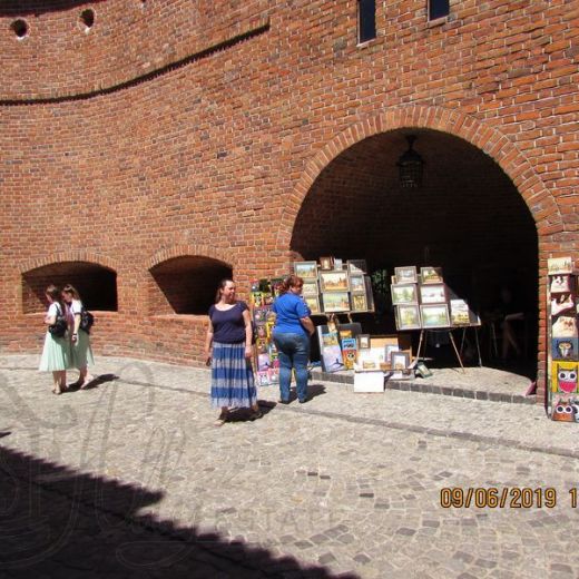 Варшавский Барбакан и наше время