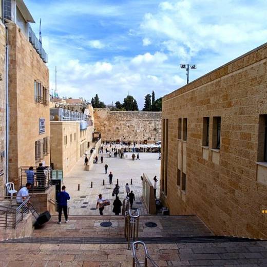 Стена плача или Western wall в Иерусалиме