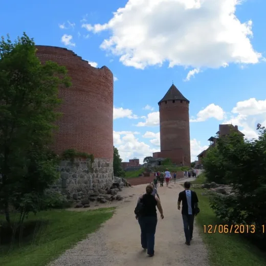 История замка Турайдас