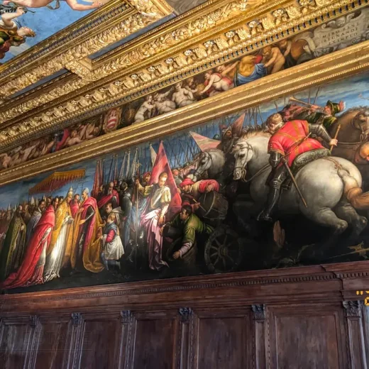 Зал Совета Десяти Дворца Дожей Венеции