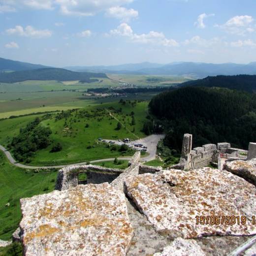 История замка Спишский град.