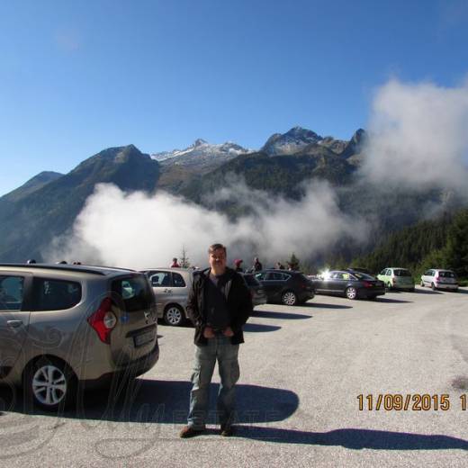 Дорога через перевал Герлос (Gerlos Alpine Road).