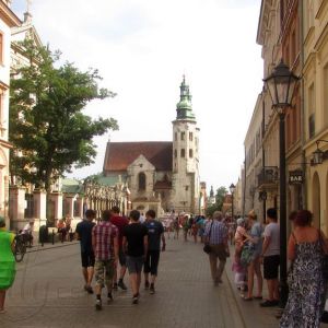 2019.06.11-4: Краков дома и храмы на улице Гродзка