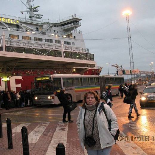 2008.01.02-1 Терминал паромов Viking Line на острове Сёдермальм, Стокгольм, Швеция